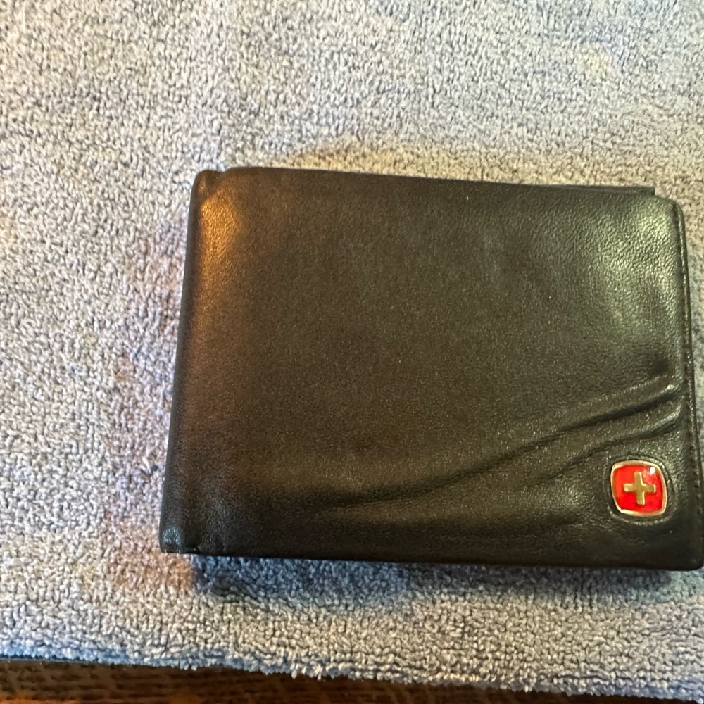 Used Swiss Army Leather Wallet